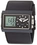 EOS New York Unisex 202SBLK Contrast Analog-Digital Watch
