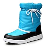 (オスランド)Ausland　ダウン レディースブーツ スノーブーツ　スポーツブーツ　スキーブーツ Lightblue 24cm