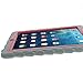Gumdrop Cases Drop Tech Color Case for the iPad 2,3,4- Gray/Red (CUST-DTPD3-MEDGRY_FRM-PD3-RED)