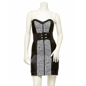 Buy 2b Ruched Gingham Sleeveless Dress by bebe