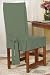 Kitchen & Housewares : Cotton Duck Moss Shorty Dining Chair Slipcover