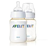 from Philips AVENT Philips AVENT SCF663/27 Advanced Feeding Bottles (Slow Flow, 260 ml, 2-Pack) (Model SCF663/27)