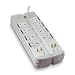 Belkin AV Isolator Home Cinema Surge Protector, 8 Sockets, 3m Cable