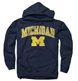 Michigan Wolverines Navy Perennial II Hooded Sweatshirt