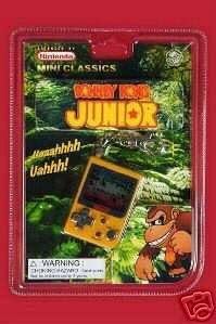 Donkey Kong Junior Key Chain Video Game by Outrageous International