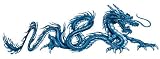 Lethal Threat Decals Blue Dragon Right LT00432