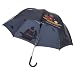 Playshoes Regenschirm Pirat 448562 Jungen Regenschirm, one size Blau (original 900)