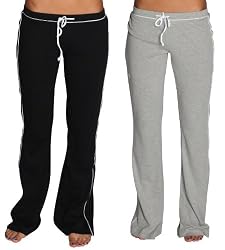 Alki'i 2-Pack Junior Womens lounge/workout/gym/yoga pants