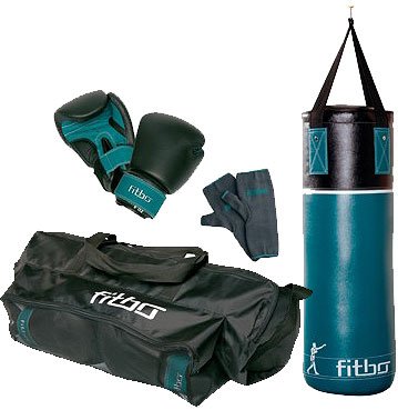 II. WAHL FITNESS-BOX-SET JUGEND MIT BOXSACK 5 KG, BOXHANDSCHUHE 8oz