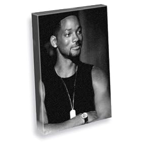 WILL SMITH - Canvas Print (LARGE A3 - Signed by the Artist) #js002