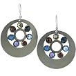 Holly Yashi Zendah Niobium Stone Set Earrings MADE WITH SWAROVSKI ELEMENTS