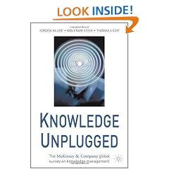 Knowledge Unplugged: The McKinsey & Company Global Survey on Knowledge Management