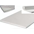 Viscoelastische Auflage Kern 4 cm mit Bezug Visko Matratzen-Auflage mit waschbarem Bezug - Groesse 90x190