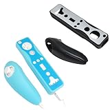 GTMax Silicone Case Cover Blue 2 Tone + Silicone Case Cover Black 2 Tone fo ....