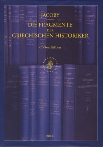 Die Fragmente Der Griechischen Historiker CD-Rom Edition: Standalone Version