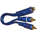 PC-Kabelwelt Cinch RCA Y Adapter Chinch 2 x Stecker Kabel Car Hifi Lieferumfang: 1 Adapter, wie abgebildet