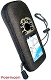 PROTECTIVE CASE for GARMIN GPSMap 72/76 Non-Skid-Textured Special Ops Black Molded Rubber GPS Case - Fits Garmin GPSMap 72/ 76/ 76S/ 76CS/ 76CSx/ 76Cx/ West Marine 76cs plus. Includes Peel & Stick Screen Protector. Ruggedizes + Adds Bouyancy. Made in USA by Foarm, Inc.