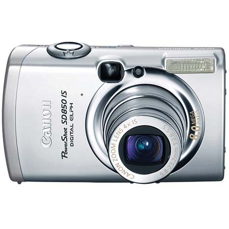 Canon PowerShot SD850 IS 8.0 MP Digital Elph Camera with 4x Optical Image Stabilized Zoom