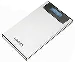 ZALMAN ISOファイル形式保存対応 S-ATA2接続 2.5インチ SSD/HDD対応外付ドライブ-ス シルバー ZM-VE200-SL