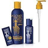 Gloves In A Bottle Shielding Lotion with Sunscreen-Hands/Body?Face- 8oz-240ml bottle + SPF 15 & 2oz Gloves In A Bottle w/ Dispenser BUNDLE!