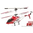 New Syma 3 Channel S107 Mini Indoor Co-Axial Metal Body Frame & Built-in Gyroscope RC Remote Controlled Helicopter