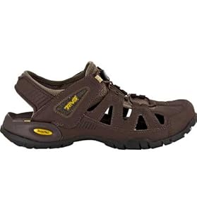 Teva Men's Abbett M Sandal,Brown,10 M US