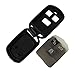 KEMANI For 2001-2005 Hyundai Sonata 3 Button Transmitter Keyless Entry Key Remote case Shell (Just a Empt / Blank key shell, No Chips Inside)
