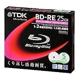 TDK Media｜TDK 2倍速 Blu-ray(ブルーレイ) BD-RE ディスク 5枚組 TDK BEV25PWA5S