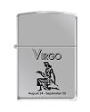 Zippo "Horoscope-Virgo" High Polish Chrome Lighter, 9290