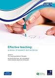 Effective teaching : a review of research and evidence