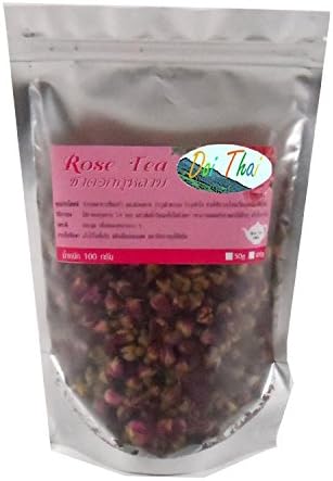 Organic Dried Rose Buds Tea ,Cordial,bauty Skin 100g / Thailand 2 Pack