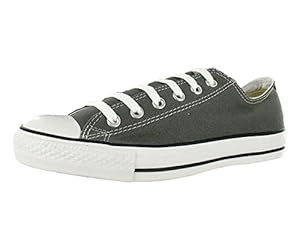 Converse Mens Chuck Taylor All Star Seasonal Ox Charcoal Fabric Fashion Sneakers Size 8