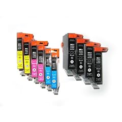 10x HP Officejet 6500 Wireless kompatible XL Druckerpatronen - Schwarz/Cyan/Magenta/Gelb - Patronen OHNE CHIP!!!