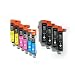 10x HP Officejet 6500 Wireless kompatible XL Druckerpatronen - Schwarz/Cyan/Magenta/Gelb - Patronen OHNE CHIP!!!