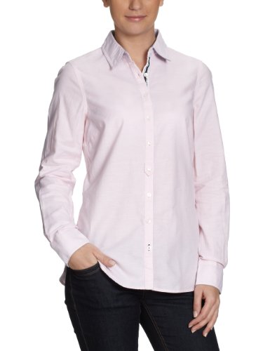 Tommy Hilfiger Damen Bluse ROSE OXFORD SHIRT LS/1M87609249, Gr. 40 (10/L), Rosa (662 NEW B Preisvergleich