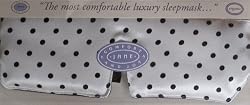 Organic Cotton Sleep Mask Dotted Design
