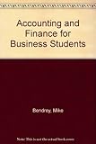 Accounting and finance for business students