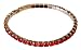 Gold Light Siam Stretch Bracelet