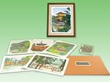 平成洛中洛外図「素描集」／平山郁夫 (現代日本画壇の巨匠が描く日本文化の源・京都六景)