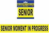 Beistle - 66129 - Senior Moment In Progress Party Tape- Pack of 12