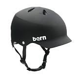 Bern Matte Black Watts Brock Foam Hardhat