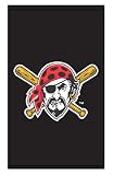 Roller & Solar Shades MLB Pittsburgh Pirates Jersey Logo - Black