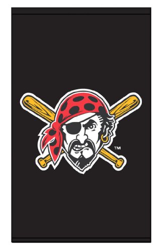Roller Shades MLB Pittsburgh Pirates Jersey Logo - Black Background 0571_0007