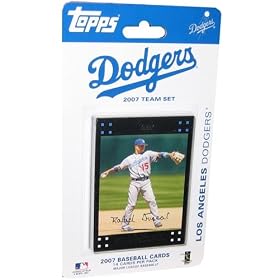 Topps Los Angeles Dodgers 2007 Baseball Card Team Set