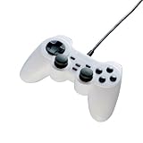 バッファローコクヨサプライ BUFFALO USBゲームパッド 12ボタン デジアナ対応 振動/連射機能 ホワイト BSGP1203WHの画像