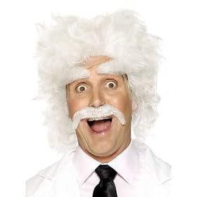 Eureka Set - Einstein Wig, Tash & Eyebrow Set