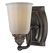 Minka Clairemont Dark Bronze 1 Lt Bath Vanity 6451-267