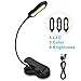 Rechargeable Book Light, 5 LED Clip on Reading Light for Book in Bed, 3 Color Ã— 3 Brightness, Up to 60 Hours Eye Care Reading, Warm & White, Perfect for Kids, Bed Headboard & Travel