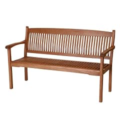 Siena Garden Landhausbank Nassau, 3-sitzig, L 150 x B 67 x H 89 cm Eukalyptus-Holz