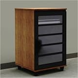 Harmony Storage Tower - Cinnamon Cherry/ Black